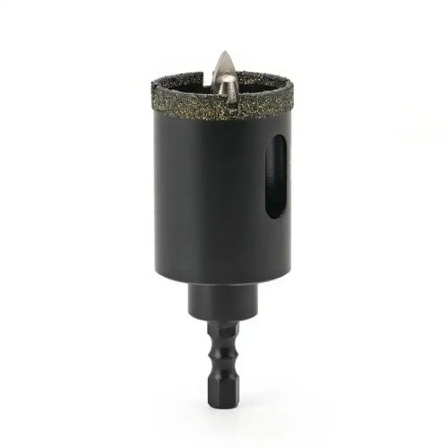 Double R Grooves Hex Shank Vacuum Brazed Diamond Hole Saw
