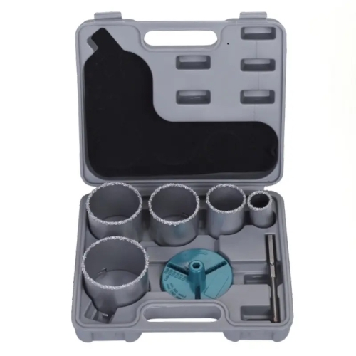 7PC Tungsten Carbide Hole Saw Kit
