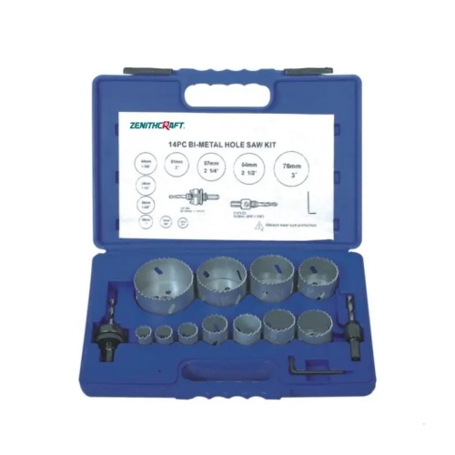 14PC Bi Matel Hole Saw Set