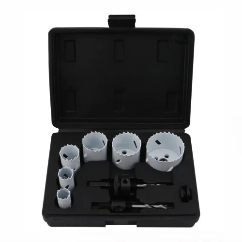 9PC Bi Metal Hole saw Kit 22-64mm